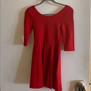 Express skater dress
